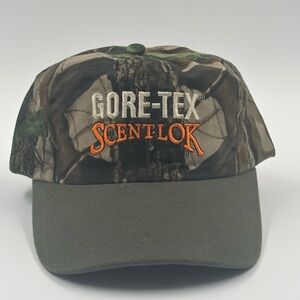 Vintage Mad Hatter GORE-TEX Scent-Lok Camo Hat - Rare Hunting Cap